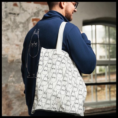 Angry ムーミン　コットントート　　