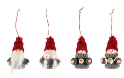 クリスマス飾り　TONTTU 4個セット