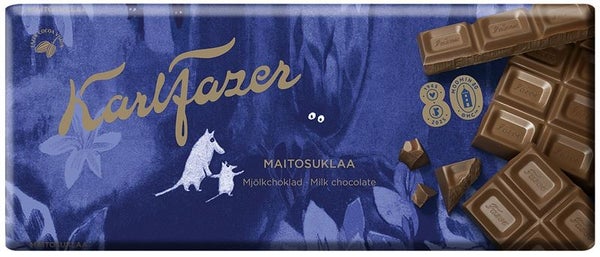 Fazer 板チョコ　ムーミン８０周年 (限定）